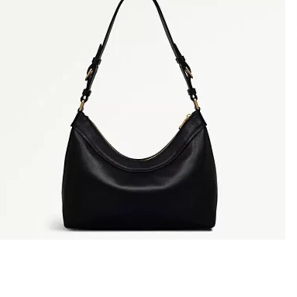 Radley London Abbey Mews Small Zip Top Leather Shoulder Bag New - Picture 1 of 7